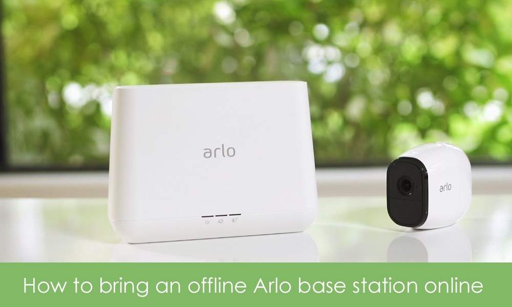 How to bring an offline Arlo base station online