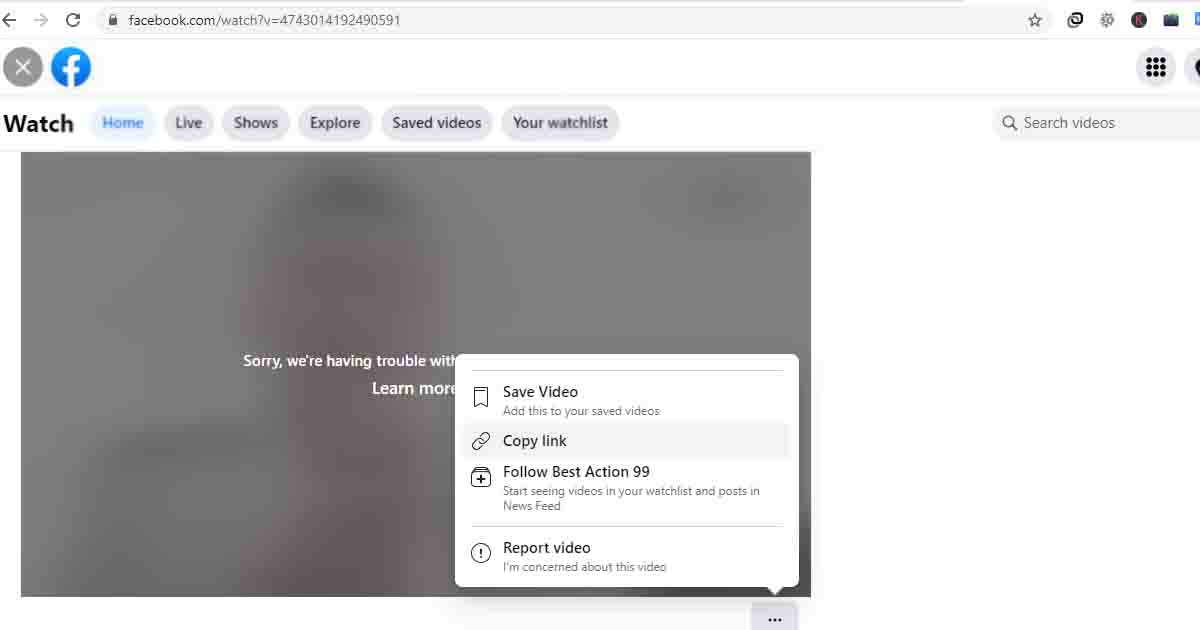How to Download Facebook HD Video