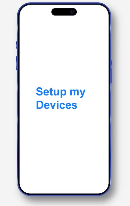 How to setup my devices
